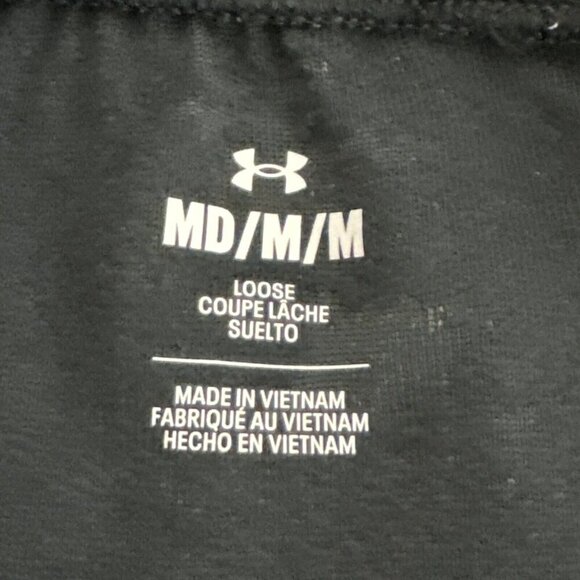 Under Armour NWT Loose Journey Terry Short Women's M Gray Khaki Camo - Picture 10 of 16